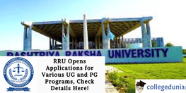 RRU UG and PG Admissions Open